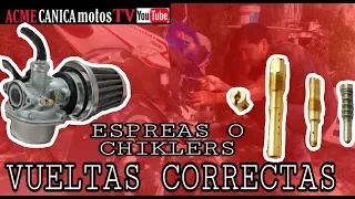 Como LAVAR Y CARBURAR correctamente CARBURADOR de moto