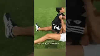 cristinao Ronaldo Children fitness workout video #fitness#children#