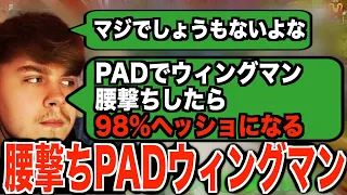 PADでウィングマン腰撃ちしたら98%ヘッドショットになる。強すぎる【A PEX翻訳】