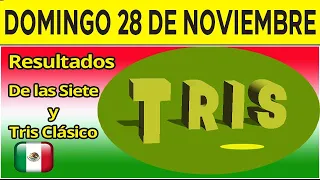 Sorteo Tris de las Siete y Tris Clásico del Domingo 28 de Noviembre del 2021. 😱🤑💰💵