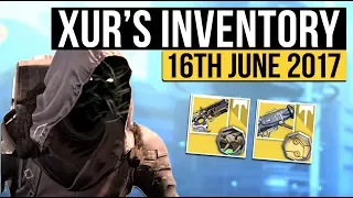 Destiny | Xur Location, Exotic Bundles & Inventory - 16th June 2017 (Age of Triumph - Week 145)