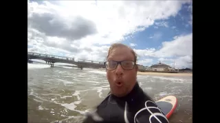 SURF Session on the FatStick 10'6 Red Ripper SUP