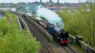 Blue Peter Steam Locomotive, LNER A2 60532, Loaded Test Run - 2nd May 2023