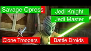 Savage Opress vs Clone Troopers and Jedi’s with Healthbars [1080p 60 FPS]