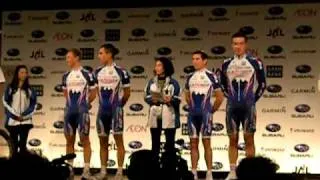 Robbie McEwen (Team Presentation, Japancup 2010)