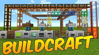 Обзор на мод Buildcraft в minecraft 1 12 2