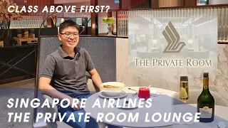 Singapore Air "The Private Room" First Class Lounge | Walkthrough Experience