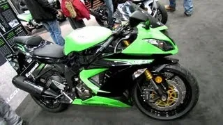 2013 Kawasaki Ninja ZX-6R ABS - Walkaround - 2013 Quebec Motorcycle Show