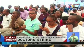 Striking doctors dare the government to arrest them - #HealthCrisis