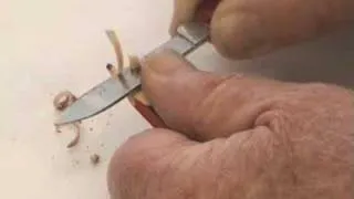 How to sharpen a pencil by Dennis Clark of the Paint Basket