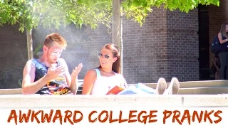 BEING AWKWARD AT COLLEGE!