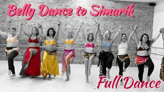 Belly Dance to Simarik (Kiss Kiss) by Tarkan - Full Dance Practice