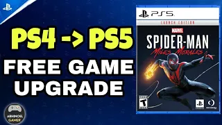 How To Upgrade PS4 Games To PS5 Version  - Free Upgrade