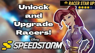 How to Unlock and Upgrade Racers | Disney Speedstorm Guide