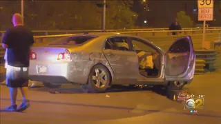 Uber Driver Helps Men Injured In Loop Crash, Shooting