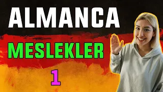 Ders 25 | Almanca A1 Temel Seviye | Almanca Meslekler 1 - Die Berufe 1