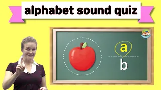 Letter Sound Quiz | Alphabet | A to Z | Phonics