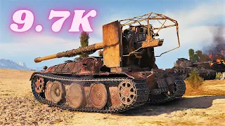 Grille 15 - 9.7K Damage World of Tanks Replays