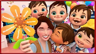 NEW Days Of The Week - Banana Cartoon 3D Nursery Rhymes Baby & Kids Songs Learning Videos For Kids