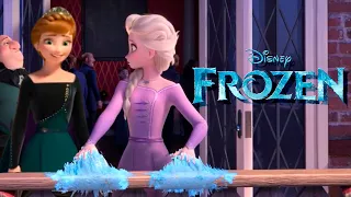 Princess Elsa Attends the Coronation of Queen Anna |  ALTERNATIVE SCENE Frozen 3 [Fanmade Scene]