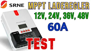 🔋 Testing SRNE ML4860 Charge Controller: Optimal Power Storage for 12V-48V PV Solar Systems!