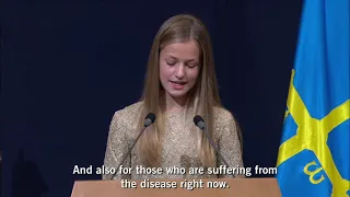 Words by HRH the Princess of Asturias during the presentation of the 2020 Princess Asturias Awards