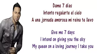 Romeo Santos - 7 Días Lyrics English and Spanish - Translation & Meaning