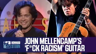 John Mellencamp Played at the White House With the “F-Word” Written on His Guitar (2001)