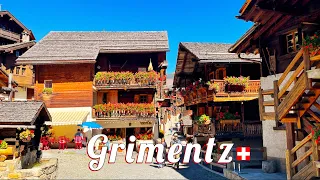 Grimentz, the MOST BEAUTIFUL village in Switzerland!