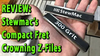 The Stewmac Compact Fret Crowning Z Files