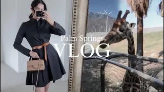 PALM SPRINGS VLOG + 2 DRESSES HAUL 6 OUTFIT IDEAS  | The Allure Edition
