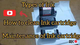 Maintenance👨‍🔧 of TIJ Ink cartridge & Different Types Of Tij 2.5 Ink cartridge 2588 2590 JS12 JS10