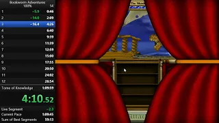 Bookworm Adventures 100% in 1:04:58 (Speedrun)