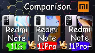 Xiaomi Redmi Note 11S 5G VS Redmi Note 11 Pro 5G VS Redmi Note 11 Pro+ 5G Comparison
