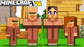 RODZINA OSADNIKÓW W MINECRAFT || MINECRAFT RODZINA