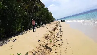 Cabo Jackson Beach Club site exploring the land and beach Las Terrenas Samana Dominican Republic