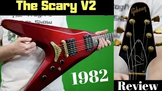 This V May Give You Nightmares... | 1982 Gibson Flying V2 Candy Apple Red | Review + Demo