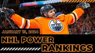 NHL Power Rankings for January 13 2024