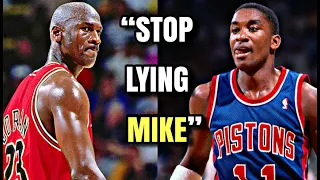 Exposing Michael Jordan's LIES About Isiah Thomas