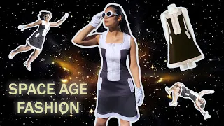 Making an Andre Courreges Dress 1967: Mod Space Age Fashion [CC] [SP]