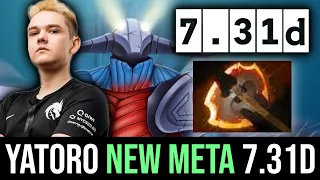 Yatoro SURPRISED everyone — Battle Fury Sven BUILD in 7.31d