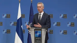 NATO Secretary General Stoltenberg pleads for allies to donate more air defence systems to Ukraine