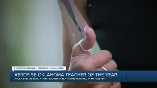 Aeros Southeast Oklahoma Teacher of the Year