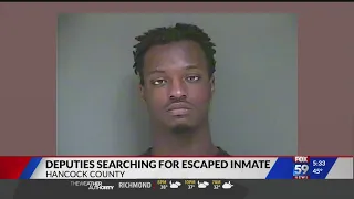 Search continues for escaped inmate