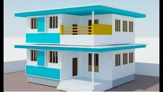 Autocad 3D Building