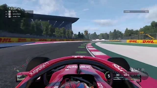 F1 2018 Gameplay with Kimi Raikkonen at Mexico