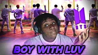 NO MISSES! Brochia Che react “BTS (방탄소년단) '작은 것들을 위한 시 (Boy With Luv) (feat. Halsey)' Official MV”