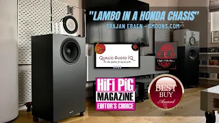 Qualio IQ Open Baffle speakers + Mark Levinson No. 383 amplifier + Aqua Acoustic  LA Scala MKII DAC