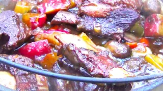 GOURMET DUTCH OVEN SHORT RIBS TO DIE FOR!