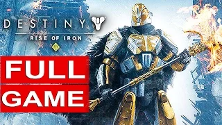 DESTINY RISE OF IRON Gameplay Walkthrough Part 1 [1080p HD PS4] FULL GAME - No Commentary